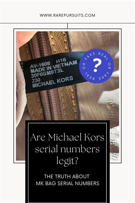 michael kors serial number lookup|michael kors authenticity check.